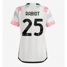 Juventus Adrien Rabiot #25 Bortedrakt Kvinner 2023-24 Kortermet